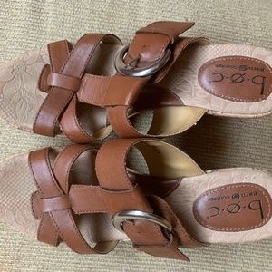 BOC Cork Wedges, Size 7